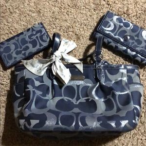 Authentic Coach purse/wallet/checkbook cover